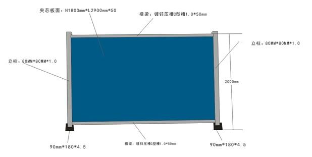 武漢圍擋板租憑